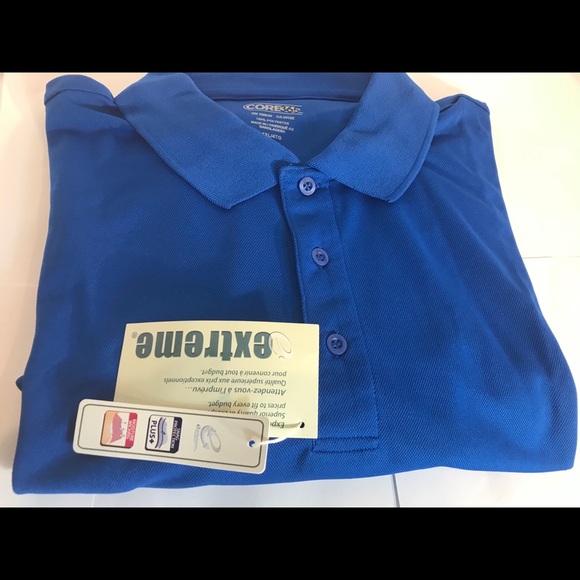 Shirt for men’s tall color true royal size 4XLT - Picture 4 of 8